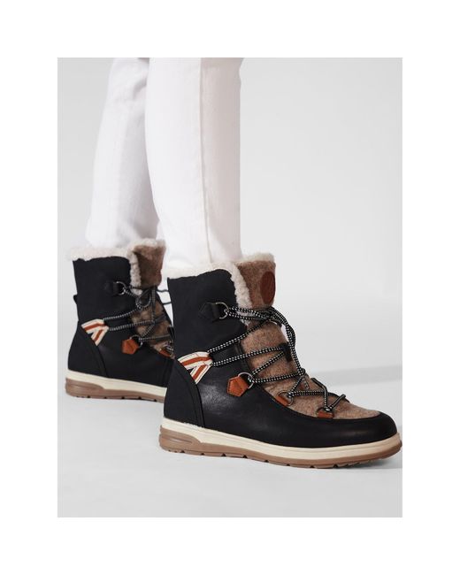 Kimberfeel Black Schneeschuhe Ebelya