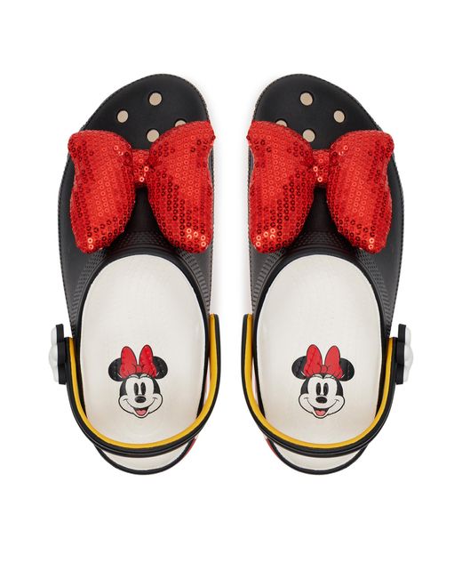 CROCSTM Red Pantoletten Minnie Cls Platform Clg W 209896