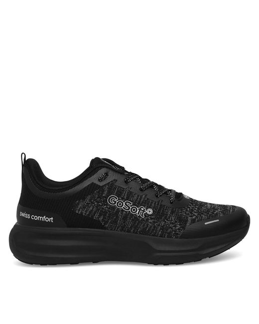 Go Soft Black Sneakers mp-1