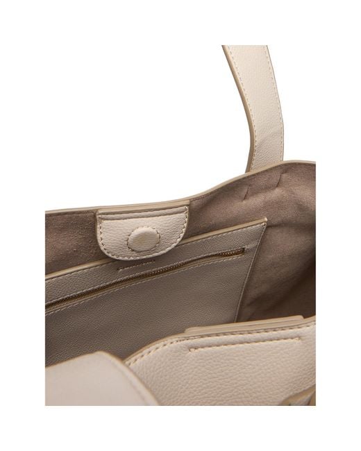 Calvin Klein Natural Handtasche Buckle Medium Tote Lv04F3294G