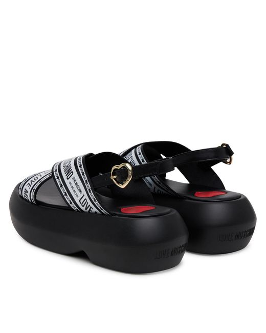 Love Moschino Black Sandalen Ja16207I0Mix200A