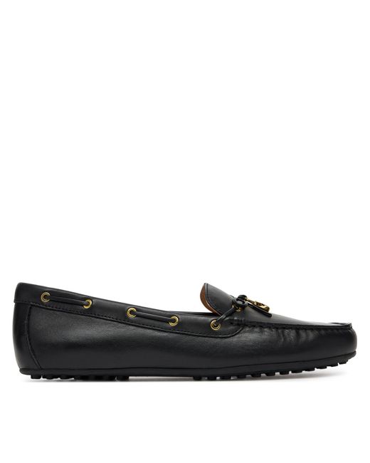 Ralph Lauren Black Mokassins Wylie 802967751001
