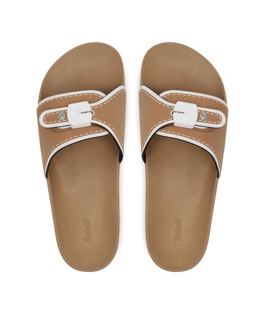 Scholl Natural Pantoletten Pescura Moon F31184