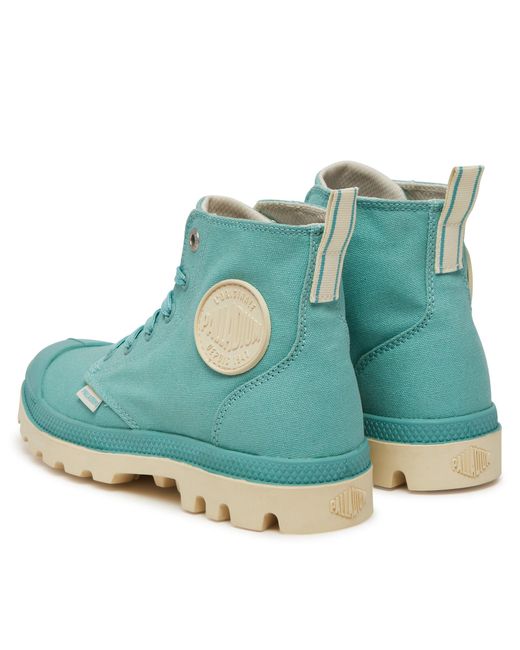 Palladium Blue Schnürstiefeletten Pampa Duo Chrome 74470-384-M