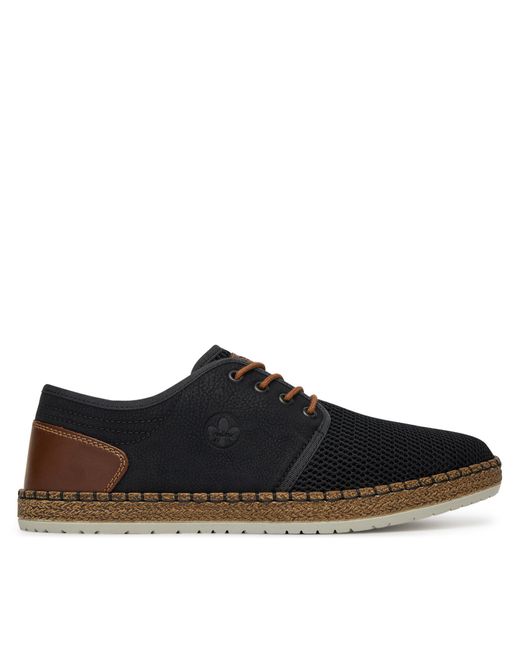 Rieker Halbschuhe B5249-00 in Black für Herren