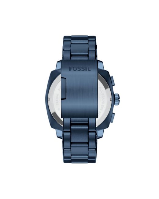 Fossil Uhr Machine Chrono Fs6167 in Blue für Herren