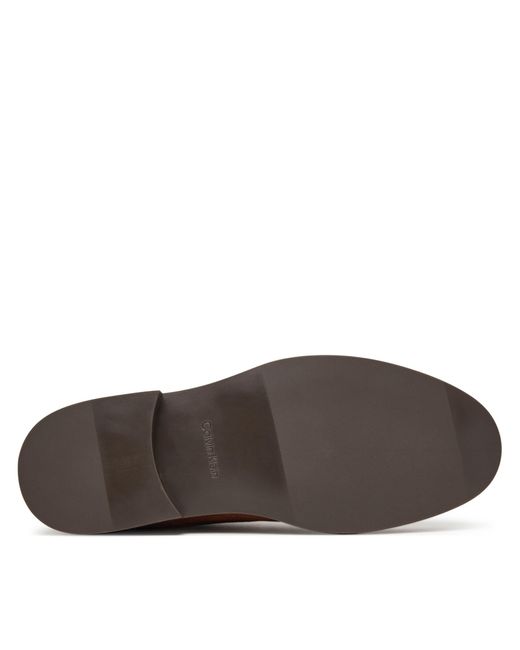 Calvin Klein Halbschuhe Ess Rubber Derby Su Hm0Hm01928 in Brown für Herren