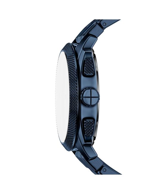 Fossil Uhr Machine Chrono Fs6167 in Blue für Herren