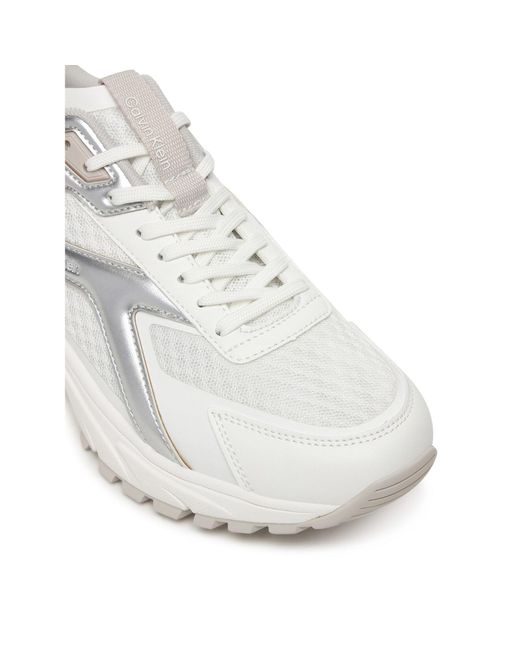 Calvin Klein White Wanderschuhe