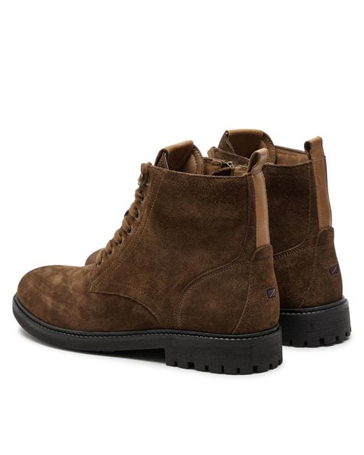 Pepe Jeans Schnürschuhe Pms50247 in Brown für Herren