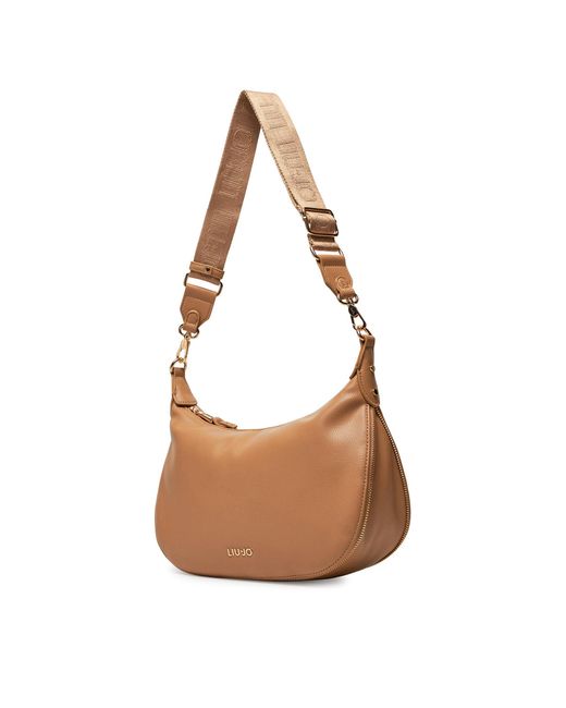 Liu Jo Brown Handtasche M Hobo Aa5133 T3342