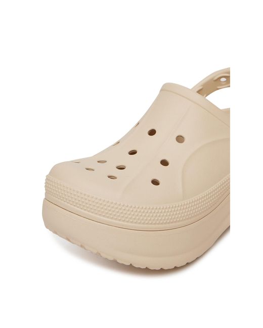CROCSTM Natural Pantoletten Bella Clog 210062-11S