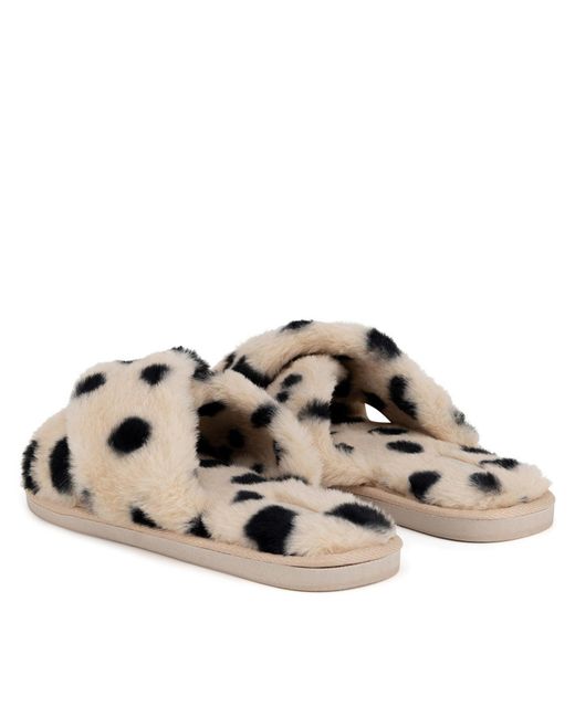 DeeZee Brown Hausschuhe Wfa3204-2