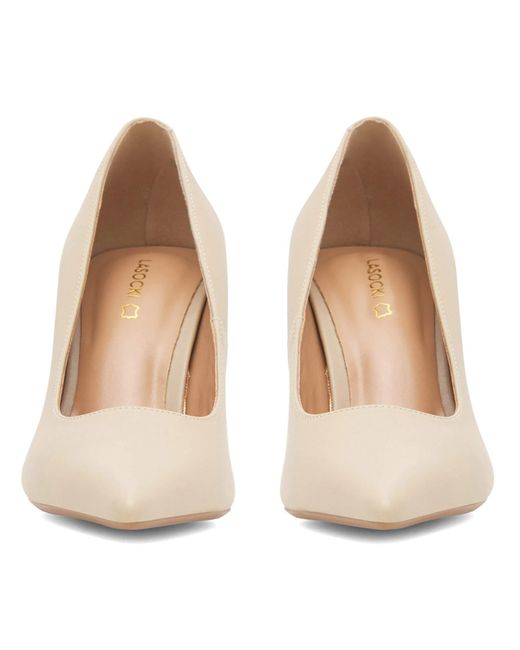 LASOCKI White High Heels Wfa2531-3Z