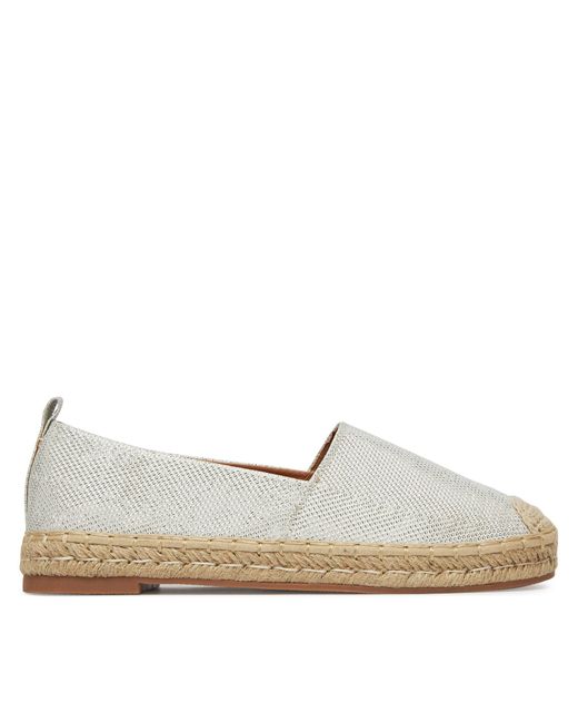 DeeZee White Espadrilles S289-5