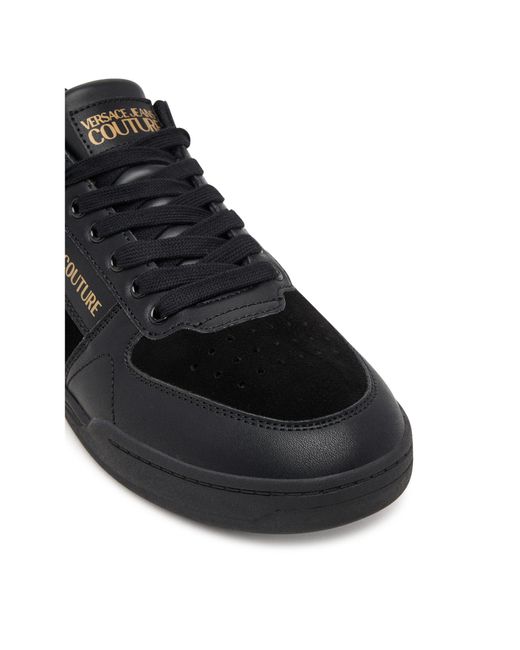 Versace Jeans Couture Sneakers 79Ya3Sd4 Zpb39 in Black für Herren