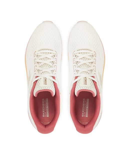 Skechers White Sneakers Go Run Consistent 2.0-Mile Marker 128607/Ntpk