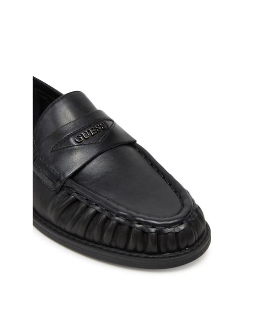 Guess Mokassins Fmjosa Lea14 in Black für Herren