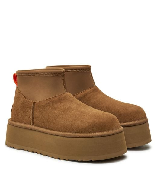 Ugg Brown Schneeschuhe W Classic Mini Dipper 1168170