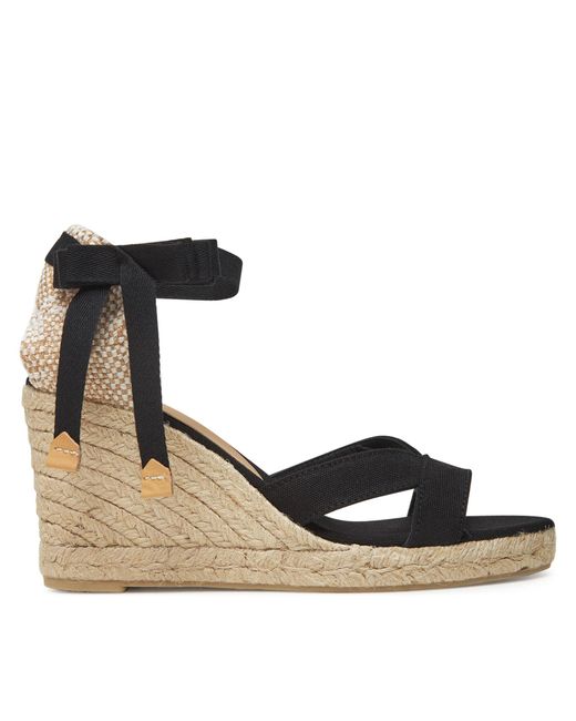 Castaner Black Espadrilles Bailey 025676