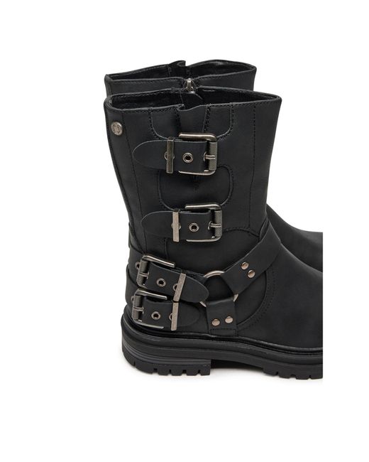 Refresh Black Stiefeletten 172240