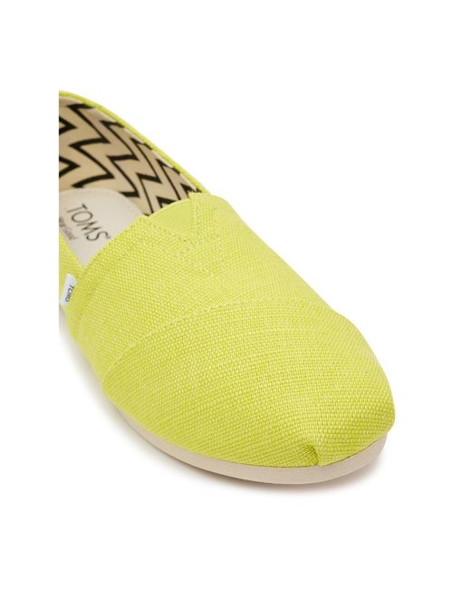 TOMS Yellow Halbschuhe Alpargata Classic 10021937