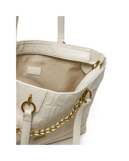 Liu Jo White Handtasche Ecs M Tote Aa5197 E0538