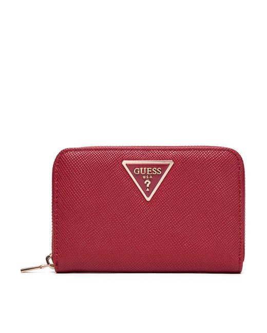 Guess Red Große Damen Geldbörse Laurel Ii Slg Swzg74 59140