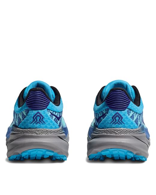 Hoka One One Challenger 7 Schuhe für Herren in Swim Day/Cloudless Größe 43 1/3 Weit | Straße in Blue für Herren