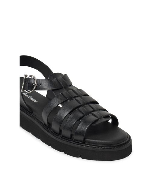 Barbour Black Sandalen Otterburn Lfo0757Bk51