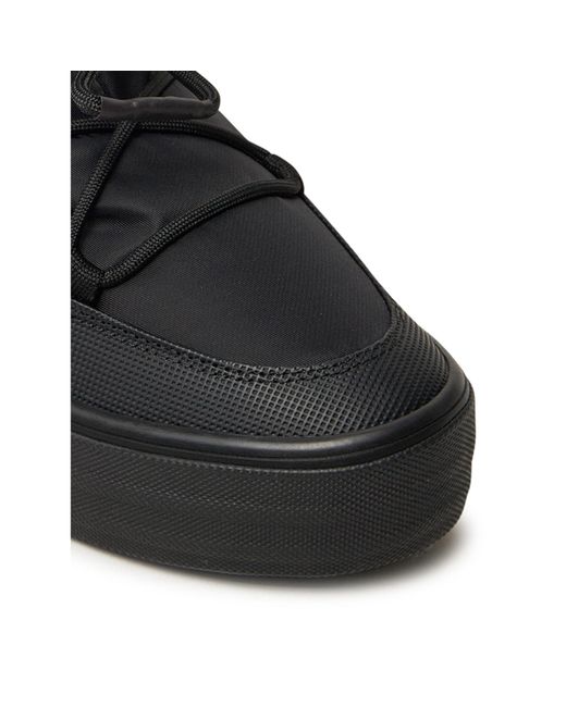 Calvin Klein Black Stiefeletten Vulc Flatform Snow Boot Wn Yw0Yw01591