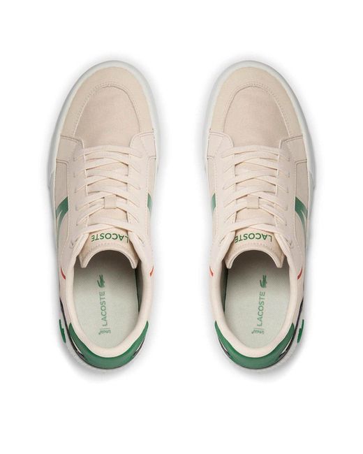 Lacoste Sneakers L004 223 3 Cma Weiß in Green für Herren