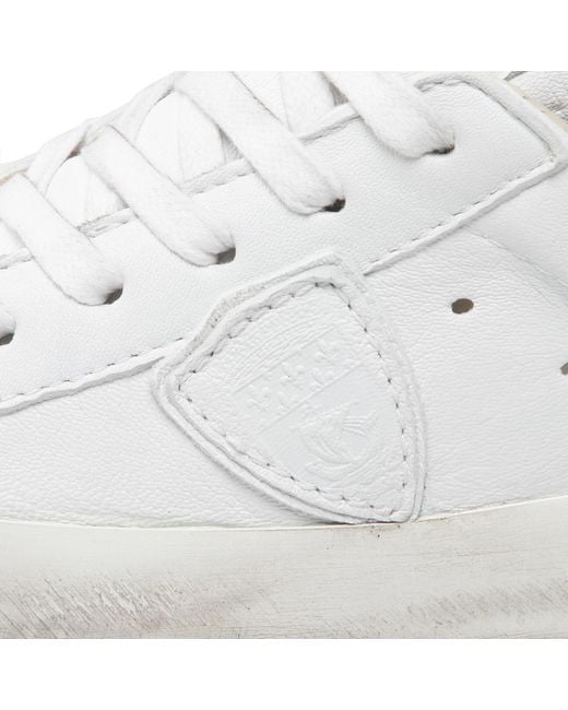 Philippe Model White Sneakers Prsx Prld 1012 Weiß