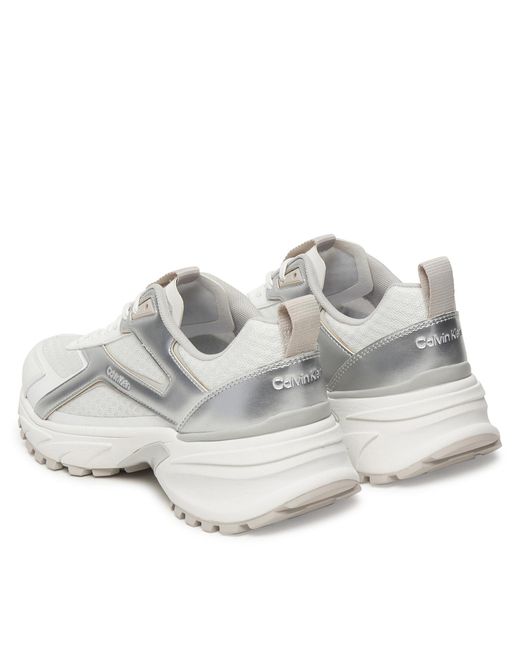 Calvin Klein White Wanderschuhe
