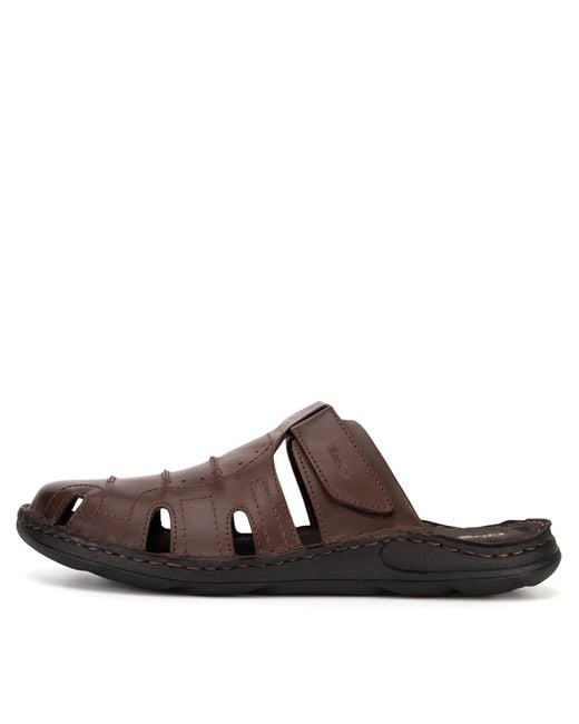 Go Soft Pantoletten Roma-03 Mi18 in Brown für Herren