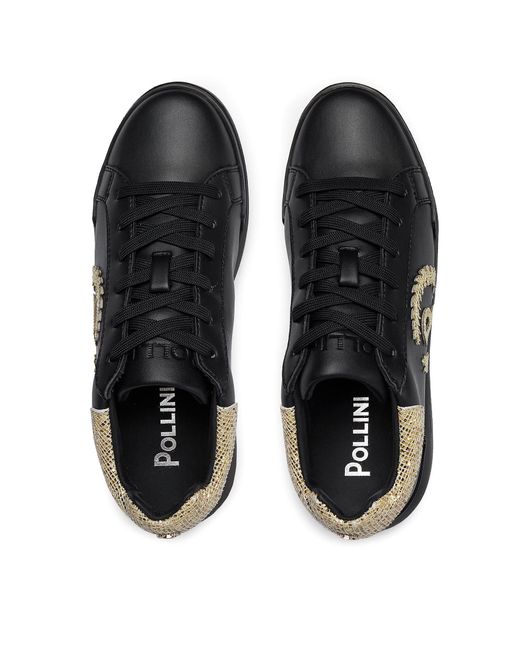 Pollini Black Sneakers Sa15184G1Hxk100A