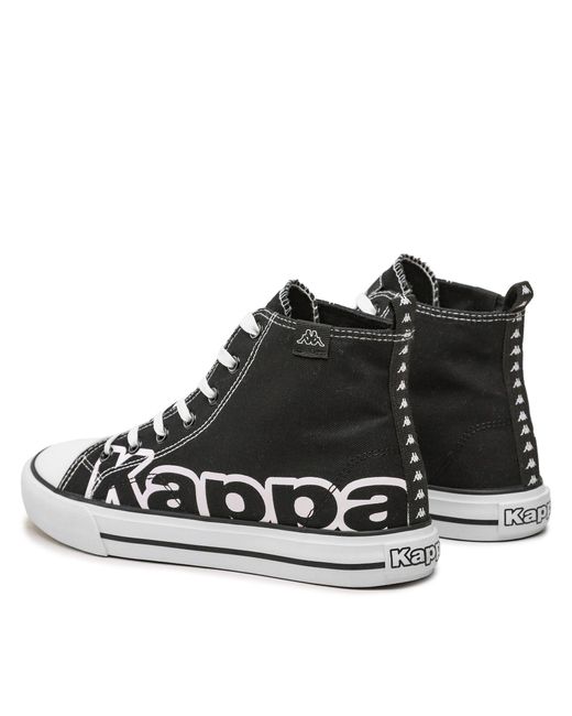 Kappa Sneakers Aus Stoff 243321 in Black für Herren