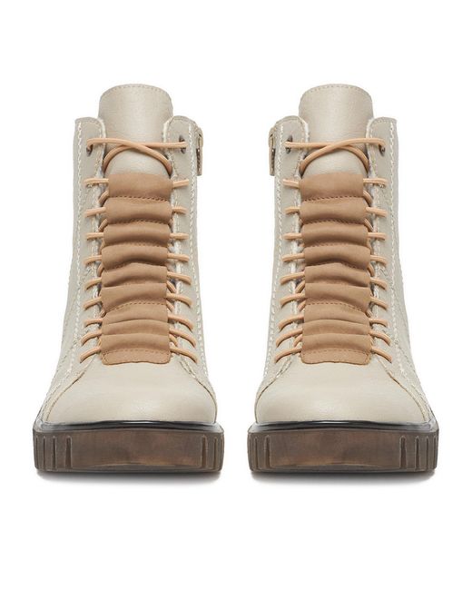 Rieker Natural Schnürschuhe Ceo-Y3420-62