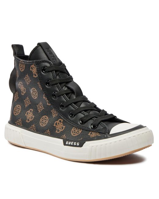 Guess Black Sneakers Fljnly Ele12