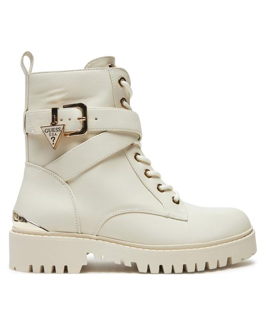 Guess Natural Stiefeletten Olsy Flfols Ele10