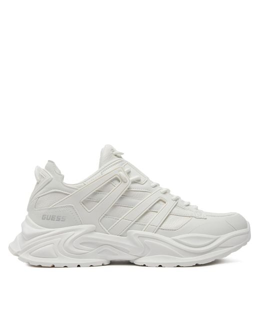 Guess Sneakers Belluno Low Fmtbel Ele12 Weiß in White für Herren