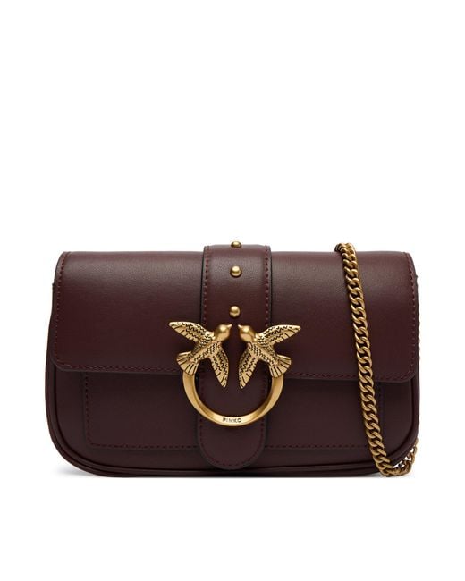Pinko Brown Handtasche Love One Pocket C Ai 25-26 Pltt 100061 A0F1