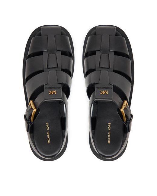MICHAEL Michael Kors Black Sandalen Indy 40T5Idfs3L