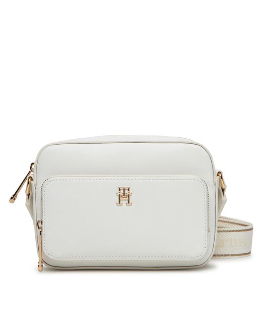 Tommy Hilfiger White Handtasche Th Joy Camera Bag Aw0Aw16812
