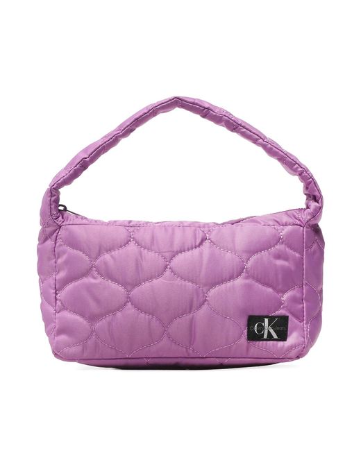 Calvin Klein Purple Handtasche quilted shoulder bag iu0iu00388 vdr