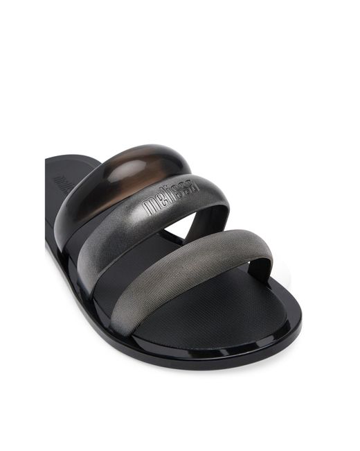 Melissa Black Pantoletten Eclipse Slide Ad 35998