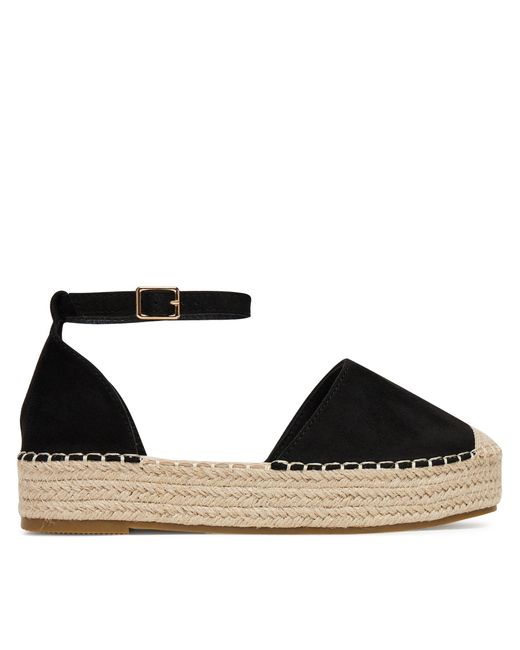 DeeZee Black Espadrilles Wss990-215