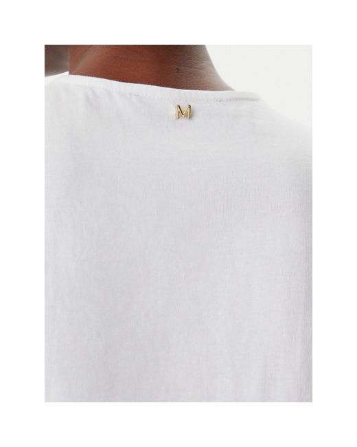 Lola Casademunt White Top Ms2515019 Regular Fit