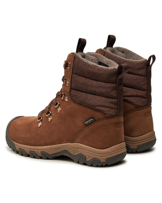Keen Brown Trekkingschuhe Greta Waterproof 1027717