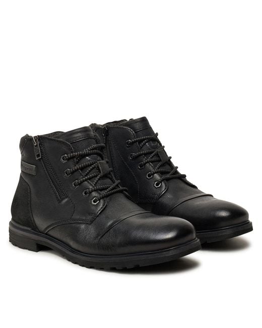Bugatti Schnürschuhe 325-A0U3H-3500 in Black für Herren
